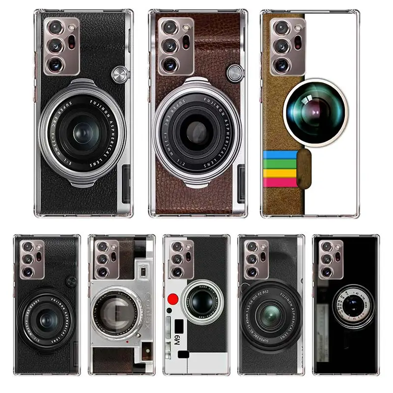 Classic Camera Lens Phone Case Coque For Samsung Galaxy Note 20 Ultra Note 10 Plus 8 9 F52 F62 M31S M30S M51 M11 Cover Funda
Classic Camera Lens Phone Case Coque For Samsung Galaxy Note 20 Ultra Note 10 Plus 8 9 F52 F62 M31S M30S M51 M11 Cover Funda
