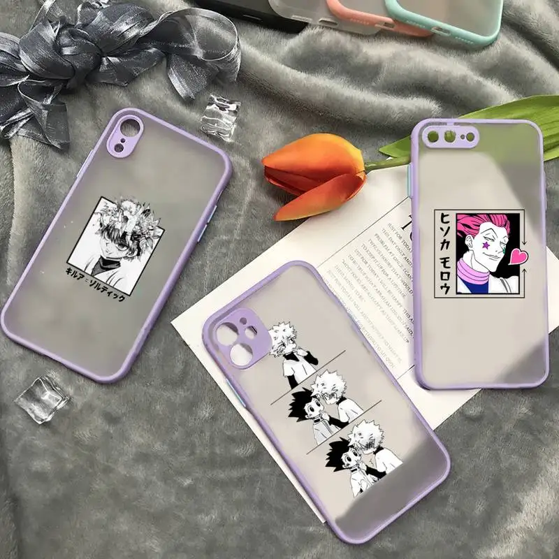 Hunter x Hunter HXH Anime Phone Case matte transparent For iphone 7 8 11 12 plus mini x xs xr pro max cover
Hunter x Hunter HXH Anime Phone Case matte transparent For iphone 7 8 11 12 plus mini x xs xr pro max cover