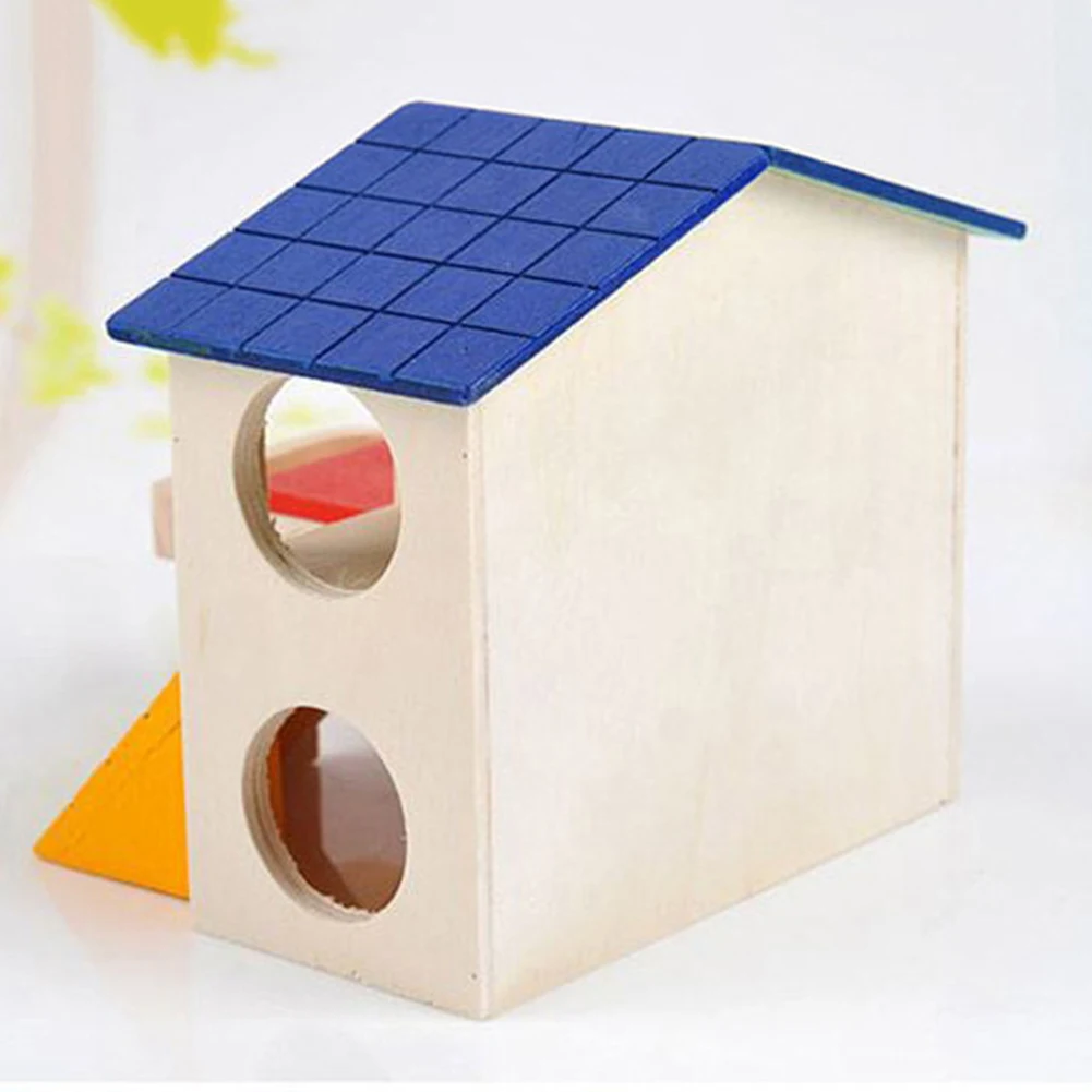 Colorful Pet Small Animal Hideout Hamster Pet Small Animal Double Layer Sleeping House Hamster Wood Non Slip Hideout Cage
Colorful Pet Small Animal Hideout Hamster Pet Small Animal Double Layer Sleeping House Hamster Wood Non Slip Hideout Cage