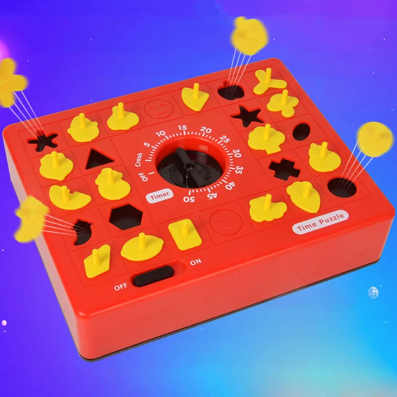 Children Educational Fun Board Game Timing Time Matching Speed Puzzle Early Education Parent-Child Education Toy Gift
Children Educational Fun Board Game Timing Time Matching Speed Puzzle Early Education Parent-Child Education Toy Gift