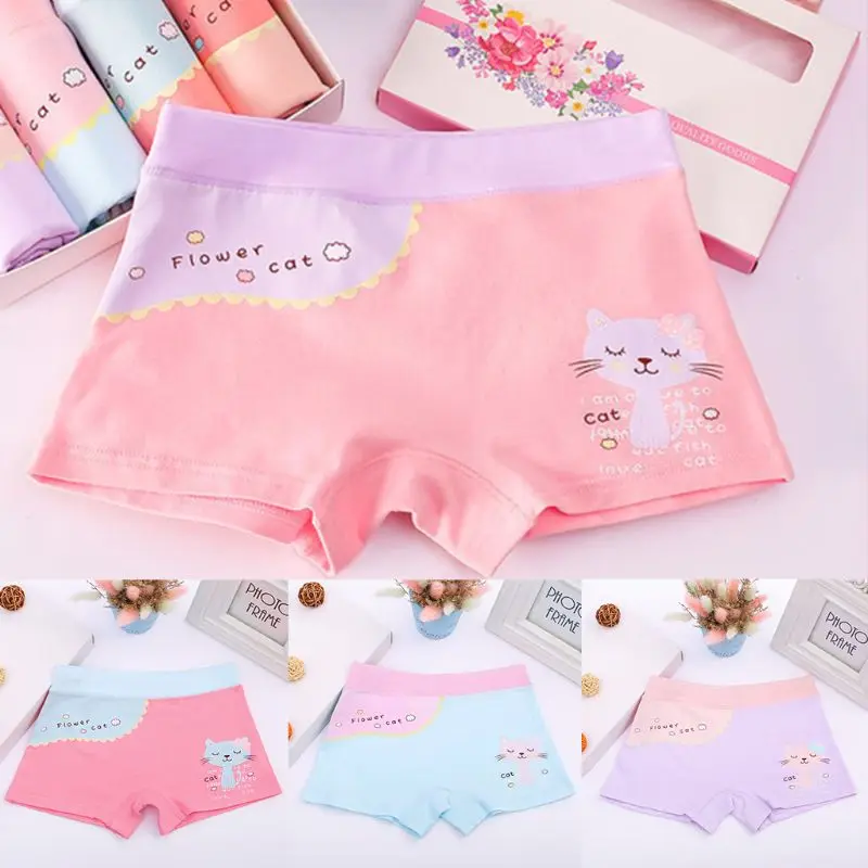 2-12Y Children Underwear Cotton Girls Panties Cute Cat Pattern Kids Boxer Briefs Child Soft girl Pants Toddler Underwear Panties
2-12Y Children Underwear Cotton Girls Panties Cute Cat Pattern Kids Boxer Briefs Child Soft girl Pants Toddler Underwear Panties