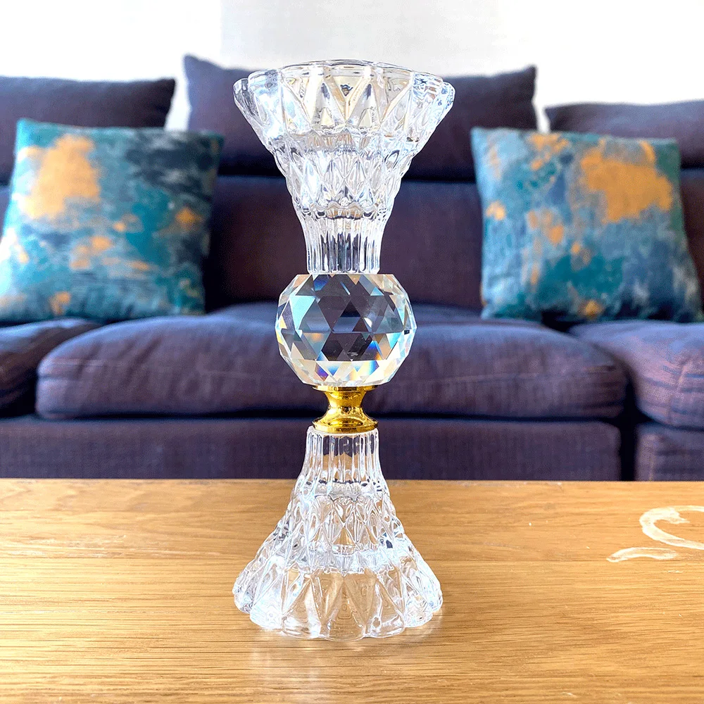 Mondern Style Crystal Candlestick Religious Candle Holder Tealight Candle Holder Wedding Decor Centerpieces Crystal Candlestick
Mondern Style Crystal Candlestick Religious Candle Holder Tealight Candle Holder Wedding Decor Centerpieces Crystal Candlestick