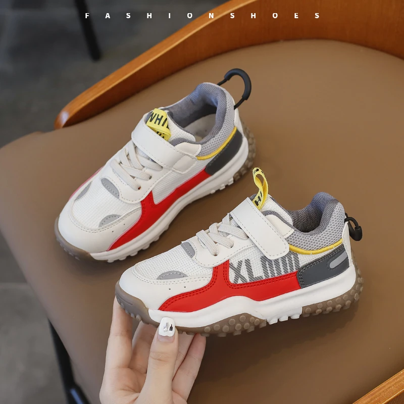 2022 New Spring Kids Shoes Boys Sneakers Breathable Patchwork Hook Sport Running Children Shoes Boy Casual Sneakers 
2022 New Spring Kids Shoes Boys Sneakers Breathable Patchwork Hook Sport Running Children Shoes Boy Casual Sneakers