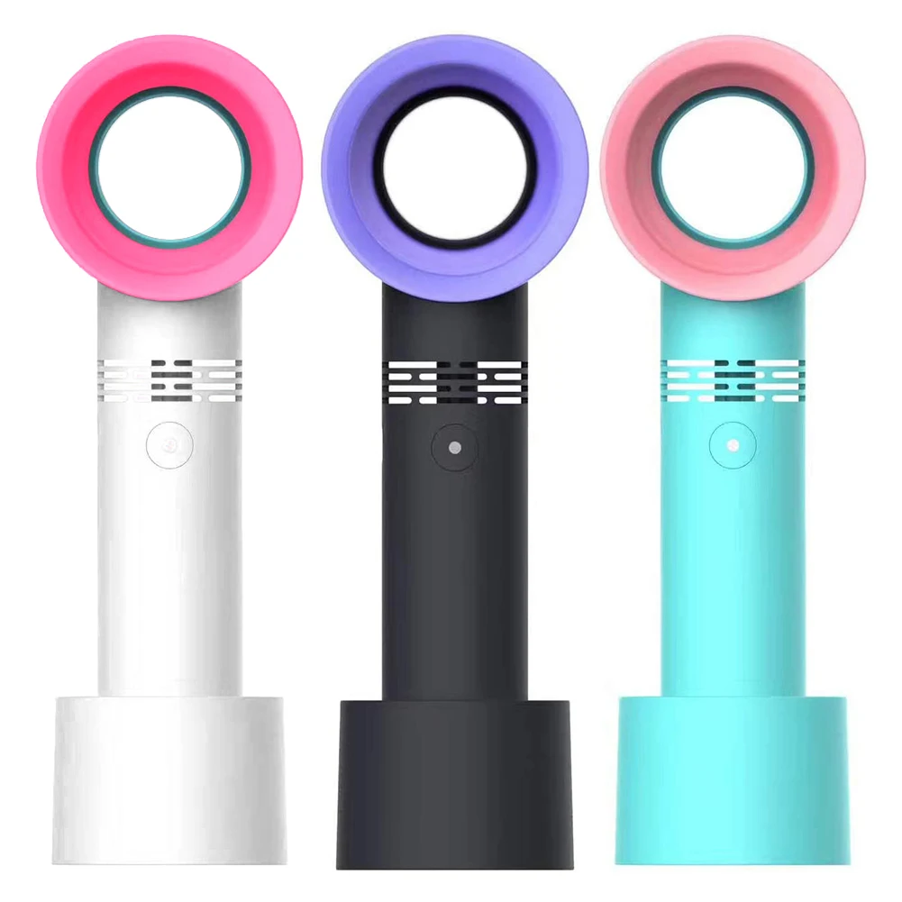 Portable Bladeless Fan Handheld USB Rechargeable Mini Cooler No Leaf Handy Cooling Fan Air Cooler Fans Desktop for Office School
Portable Bladeless Fan Handheld USB Rechargeable Mini Cooler No Leaf Handy Cooling Fan Air Cooler Fans Desktop for Office School