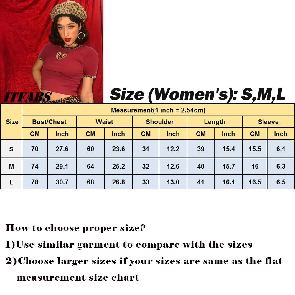 Women ladies Y2K Leopard Pattern patchwork Short Sleeve Crop top Elegant Wild femme Party Bodycon Stretch T-Shirts tunique femme
Women ladies Y2K Leopard Pattern patchwork Short Sleeve Crop top Elegant Wild femme Party Bodycon Stretch T-Shirts tunique femme
