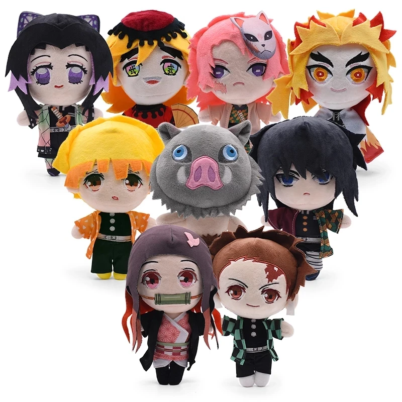 9 Styles 20cm Demon Slayer: Kimetsu No Yaiba Douma Tomioka Giyu Hashibira Inosuke Plush Toys Doll Peluche Big Size Kids Gift
9 Styles 20cm Demon Slayer: Kimetsu No Yaiba Douma Tomioka Giyu Hashibira Inosuke Plush Toys Doll Peluche Big Size Kids Gift