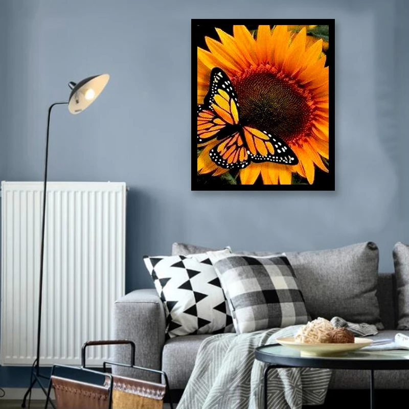 5D DIY Diamond Painting Kits for Adults Kids Art Crafts for Home Decoration Room Gift Sunflower and Yellow Butterfly
5D DIY Diamond Painting Kits for Adults Kids Art Crafts for Home Decoration Room Gift Sunflower and Yellow Butterfly