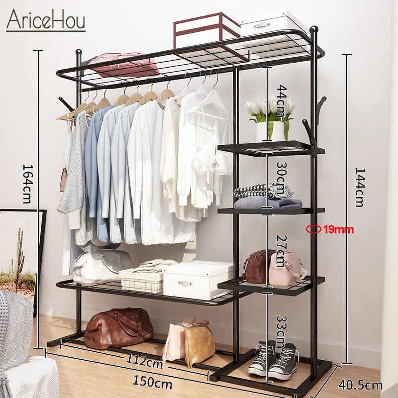 Standing Coat Rack Drying Clothes Rack Clothing Garment Rack With Shelves Storage Shelf Hangers For Clothes Furniture For Home
Standing Coat Rack Drying Clothes Rack Clothing Garment Rack With Shelves Storage Shelf Hangers For Clothes Furniture For Home