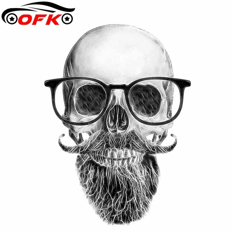 Funny Car Sticker Skull Mustache Beard Glasses Decal Accessories 15.6CM*11.4CM
Funny Car Sticker Skull Mustache Beard Glasses Decal Accessories 15.6CM*11.4CM