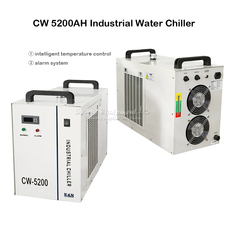 Промышленный водяной охладитель CW 5200AH лазерный Cw5200 Для CNC шпинделя охлаждающая