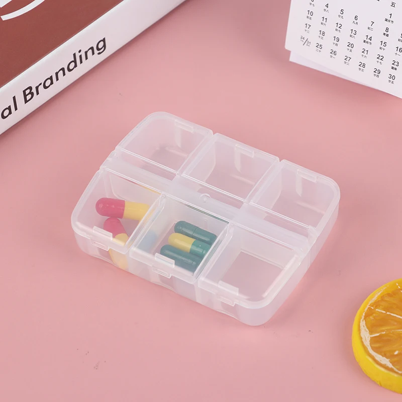 6 Cells Portable MINI Plastic Waterproof Medicine Storage Bottle Pill Box Empty Pill Box Braille Weekly Pill Case For Travel
6 Cells Portable MINI Plastic Waterproof Medicine Storage Bottle Pill Box Empty Pill Box Braille Weekly Pill Case For Travel