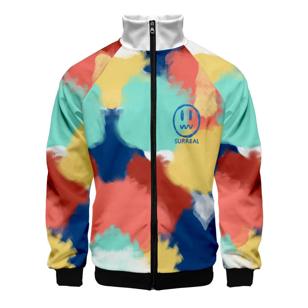 Свитер в стиле хип-хоп корейская мода панк спортивная куртка tie-dye smiley Готическая куртка на молнии с длинными рукавами и воротником-стойкой д...
Свитер в стиле хип-хоп корейская мода панк спортивная куртка tie-dye smiley Готическая куртка на молнии с длинными рукавами и воротником-стойкой д...