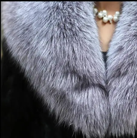 Пушистый 2019 зимние Для женщин из искусственного меха пальто Меховая куртка Femme