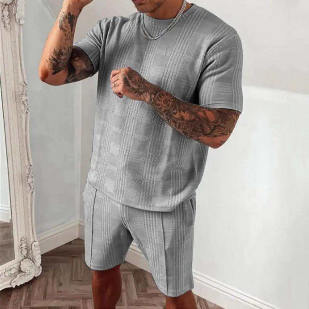 Plus Size Men'S Sports Set Short Sleeve T-Shirt Shorts Tracksuit 2 Piece Set Breathable Quick Dry Fitness Tracksuit Sweat Suit
Plus Size Men'S Sports Set Short Sleeve T-Shirt Shorts Tracksuit 2 Piece Set Breathable Quick Dry Fitness Tracksuit Sweat Suit