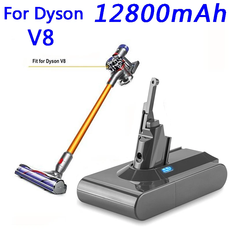 Аккумуляторная батарея для пылесоса Dyson V8 12800 мАч 21,6 в, литий-ионная батарея V8
Аккумуляторная батарея для пылесоса Dyson V8 12800 мАч 21,6 в, литий-ионная батарея V8
