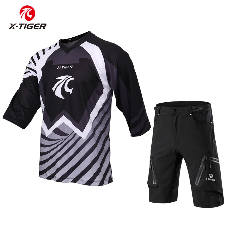 X-Tiger Medium Sleeve DH Shirt Anti-sweat Downhill Shirt Jersey Bicycle Cycling Clothes Quick-Dry Downhill Jersey Bike Set
X-Tiger Medium Sleeve DH Shirt Anti-sweat Downhill Shirt Jersey Bicycle Cycling Clothes Quick-Dry Downhill Jersey Bike Set
