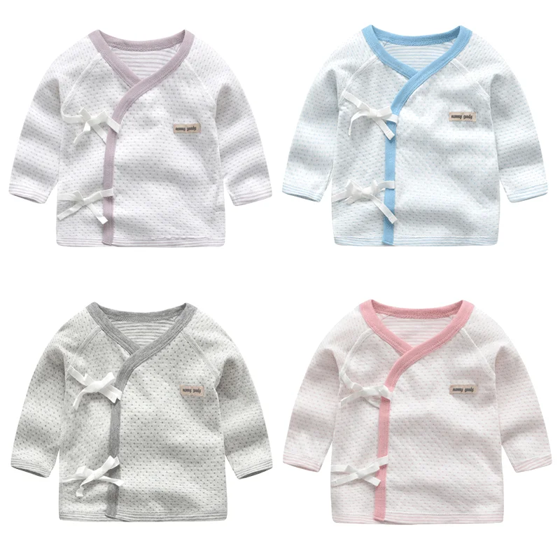 2020 New Baby Bottoming Shirt Knitting Cotton Boys Girls Bottoming Shirt Baby Long Sleeve Shirt Baby V-Neck Sleepwear
2020 New Baby Bottoming Shirt Knitting Cotton Boys Girls Bottoming Shirt Baby Long Sleeve Shirt Baby V-Neck Sleepwear