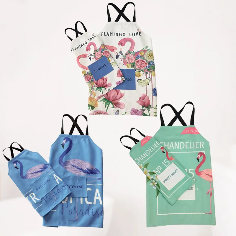 1Pcs Kitchen cotton Aprons for Parents and children Linen Bibs Household Cleaning Pinafore waterproof and oil-proof apron 
1Pcs Kitchen cotton Aprons for Parents and children Linen Bibs Household Cleaning Pinafore waterproof and oil-proof apron