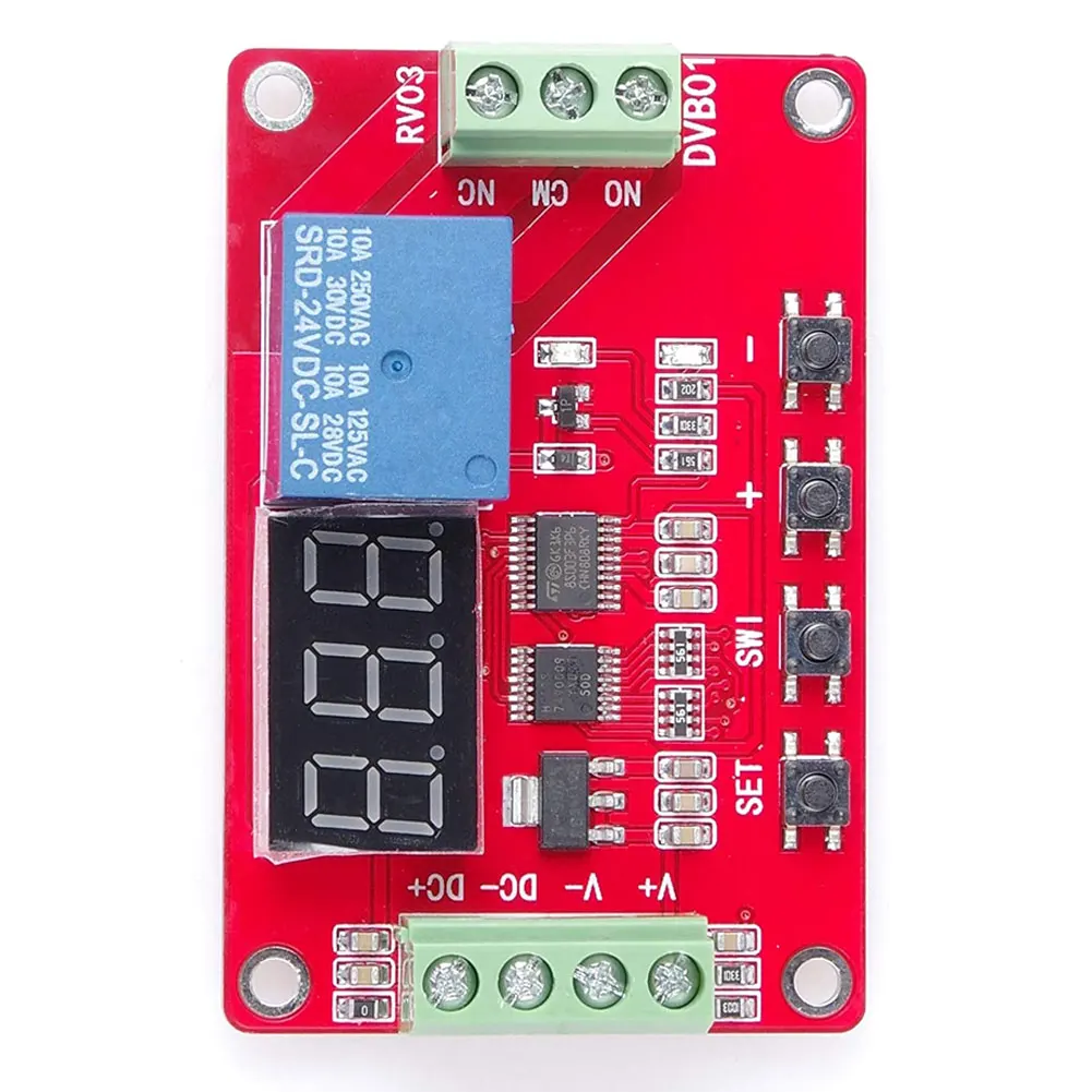 DVB01 Module Multifunctional Digital Voltage Comparator Voltage Measuring Charge Discharge Overvoltage Undervoltage Protection
DVB01 Module Multifunctional Digital Voltage Comparator Voltage Measuring Charge Discharge Overvoltage Undervoltage Protection