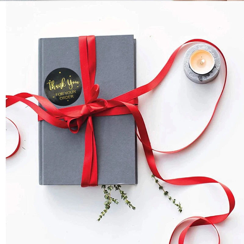 500PCS Thank You Sticker Gold Adhesive Labels Seal Stickers Thank You for Your Order Stationery Supply Decoration Scrapbooking 
500PCS Thank You Sticker Gold Adhesive Labels Seal Stickers Thank You for Your Order Stationery Supply Decoration Scrapbooking