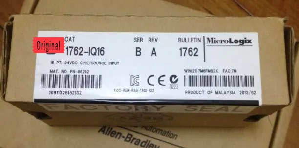 1762-IQ16 1762-IQ32T 1762-IF2OF2 1762-IF4 PLC New Original PLC Module
1762-IQ16 1762-IQ32T 1762-IF2OF2 1762-IF4 PLC New Original PLC Module
