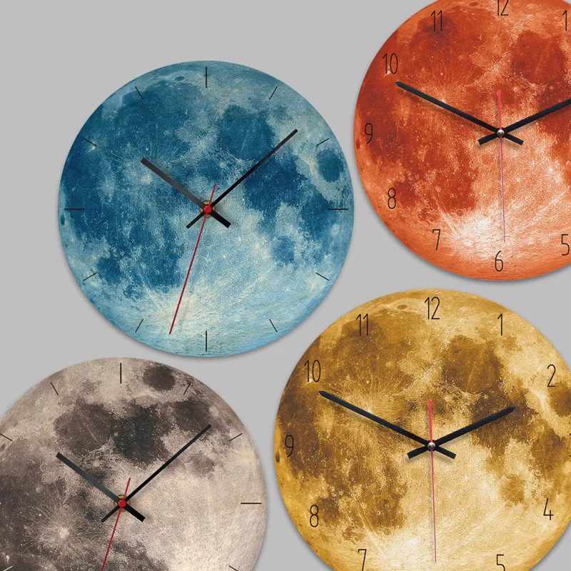 European style hot style round Moon Shape Acrylic Kids Bedroom Decoration Wall Ornament Wall Clock Unique Gift Hanging Clocks
European style hot style round Moon Shape Acrylic Kids Bedroom Decoration Wall Ornament Wall Clock Unique Gift Hanging Clocks