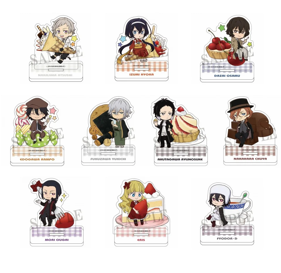 Anime Bungo Stray Dogs Nakajima Atsushi dazai osamu Eris Cosplay Acrylic Figure Stand Figure 9605 Collection Toy
Anime Bungo Stray Dogs Nakajima Atsushi dazai osamu Eris Cosplay Acrylic Figure Stand Figure 9605 Collection Toy