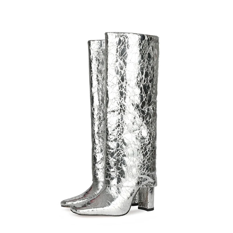 New Women Shoes Boots High Heel Knee High Boots Women's Block Heel Shoes for Autumn Winter
New Women Shoes Boots High Heel Knee High Boots Women's Block Heel Shoes for Autumn Winter