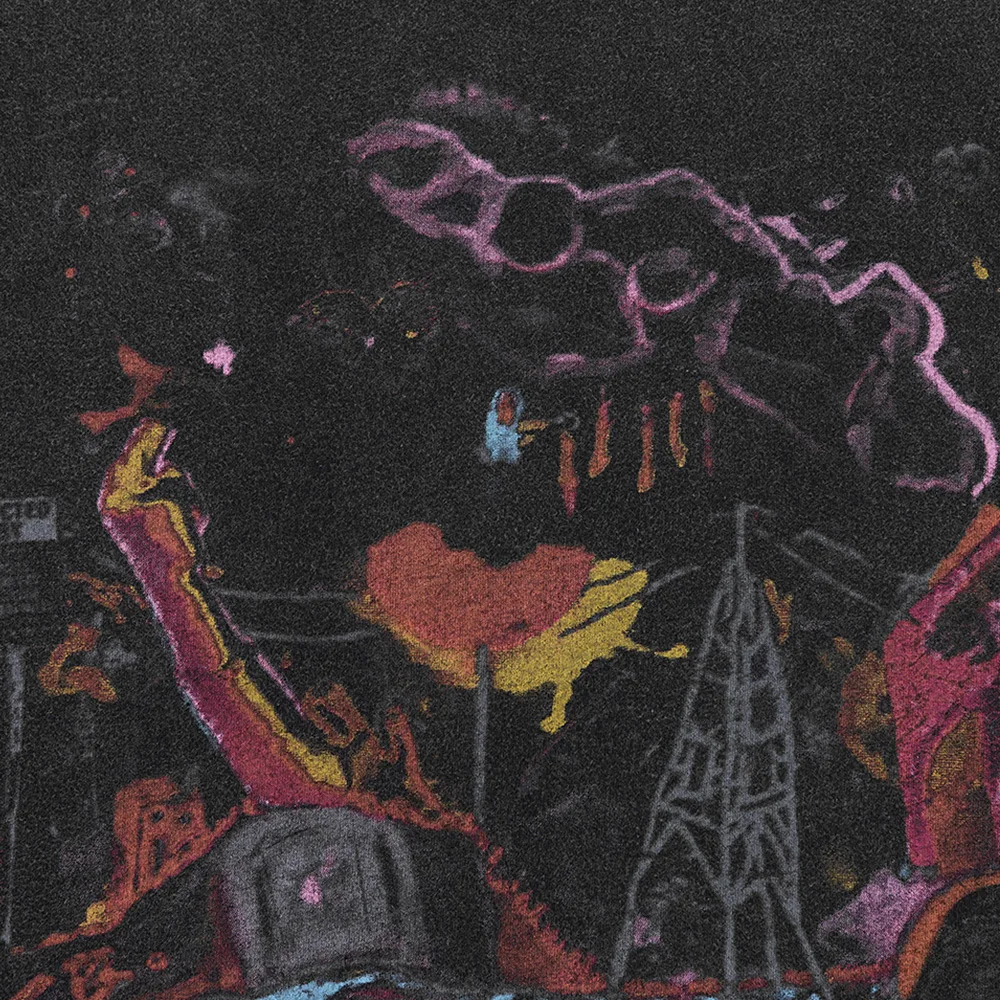 JING ZHE O-Neck Men's Tees Shirts Gothic Accident Print Distressed T Shirts Men Punk Fashion High Street Hip Hop Streetwear Tops
JING ZHE O-Neck Men's Tees Shirts Gothic Accident Print Distressed T Shirts Men Punk Fashion High Street Hip Hop Streetwear Tops