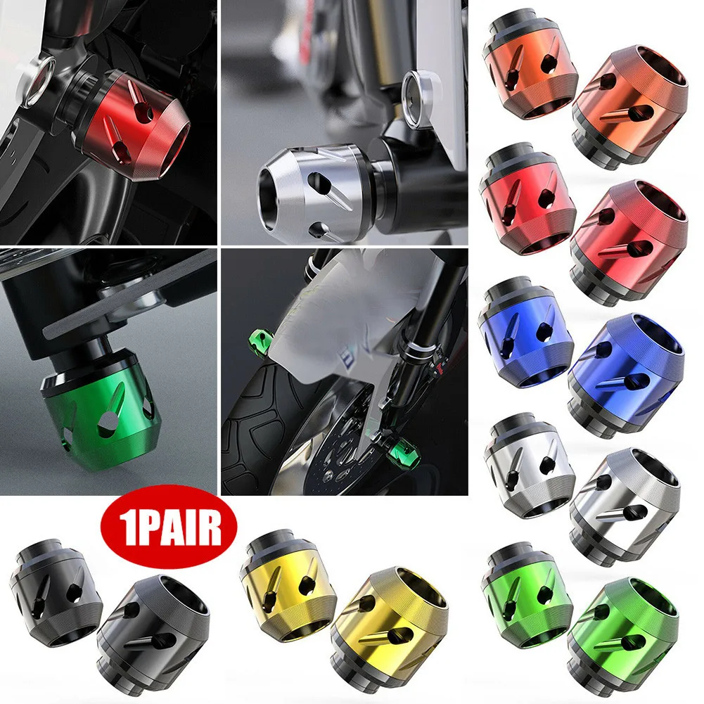 2pc Motorcycle CNC Front Rear Fork Wheel Crash Protector Anti-Falling Frame Slider CNC/anodized Coloring Motorcycle Frame Slider
2pc Motorcycle CNC Front Rear Fork Wheel Crash Protector Anti-Falling Frame Slider CNC/anodized Coloring Motorcycle Frame Slider