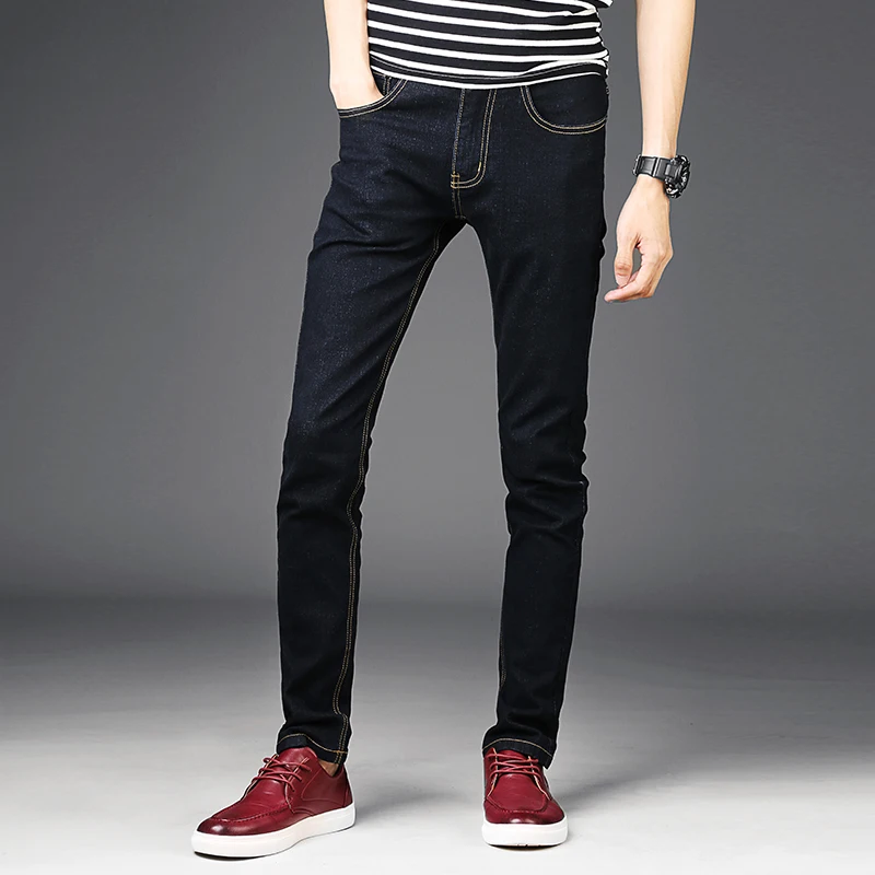 2019 New Men's Black Skinny Jeans Fashion Pencil Pants Denim Jeans New Male Solid Slim Cowboy Pants Full Lengt Denim Jeans
2019 New Men's Black Skinny Jeans Fashion Pencil Pants Denim Jeans New Male Solid Slim Cowboy Pants Full Lengt Denim Jeans