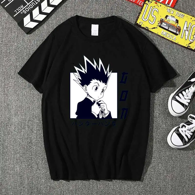 Gon Hunter X Hunter T Shirt Men Kawaii Tops Cartoon Karate Graphic Tees Fashion Tee Shirt
Gon Hunter X Hunter T Shirt Men Kawaii Tops Cartoon Karate Graphic Tees Fashion Tee Shirt