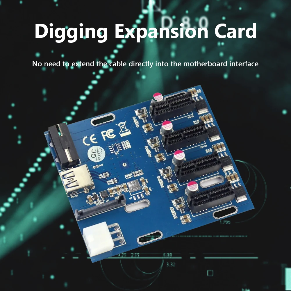 Адаптер PCIe 1x на 4 PCIe 1x, преобразователь PCI Express, Райзер-карта, удлинитель, усилитель для майнинга BTC ETH LTC Miner 120x100x26 мм
Адаптер PCIe 1x на 4 PCIe 1x, преобразователь PCI Express, Райзер-карта, удлинитель, усилитель для майнинга BTC ETH LTC Miner 120x100x26 мм
