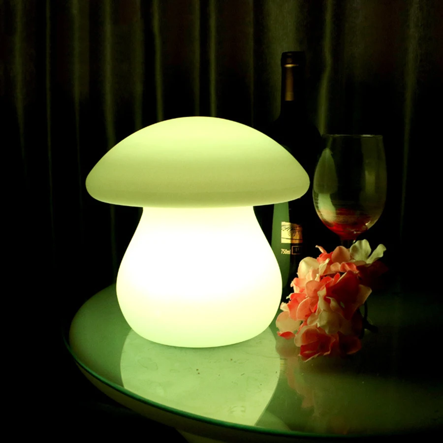 16 Color RGB LED Bedside Atmosphere Night Light Waterproof USB Rechargeable Mushroom Shape Table Lamp For Decor KTV Hotel Bar
16 Color RGB LED Bedside Atmosphere Night Light Waterproof USB Rechargeable Mushroom Shape Table Lamp For Decor KTV Hotel Bar