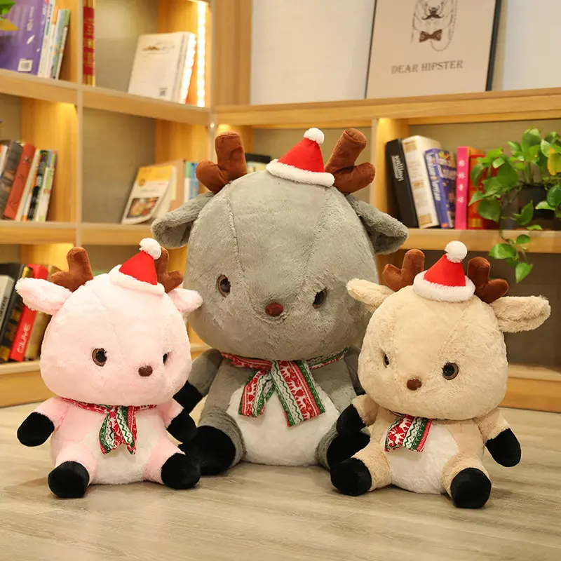New Kawaii Comfort Doll Cute Christmas Deer Plush Toy Soft Stuffed Animal Pillow Rabbit Cushion Girl Child Birthday Gift
New Kawaii Comfort Doll Cute Christmas Deer Plush Toy Soft Stuffed Animal Pillow Rabbit Cushion Girl Child Birthday Gift