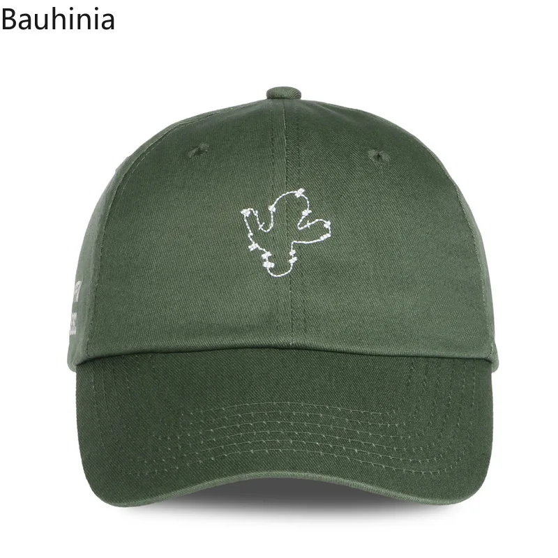 Buahinia Fashion Unisex Funny Cactus Embroidery Baseball Cap Cotton Hipster Casual Peaked Hat Simple Adjustable Dad Hats 
Buahinia Fashion Unisex Funny Cactus Embroidery Baseball Cap Cotton Hipster Casual Peaked Hat Simple Adjustable Dad Hats