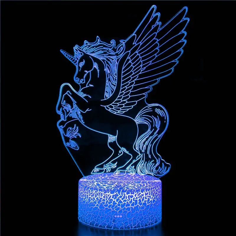 3d Lamp Unicorn Baby Night Light Color Changing LED Battery Nightlight for Kids Child Girl Bedroom Decor Unicorn Night Lamp Gift
3d Lamp Unicorn Baby Night Light Color Changing LED Battery Nightlight for Kids Child Girl Bedroom Decor Unicorn Night Lamp Gift