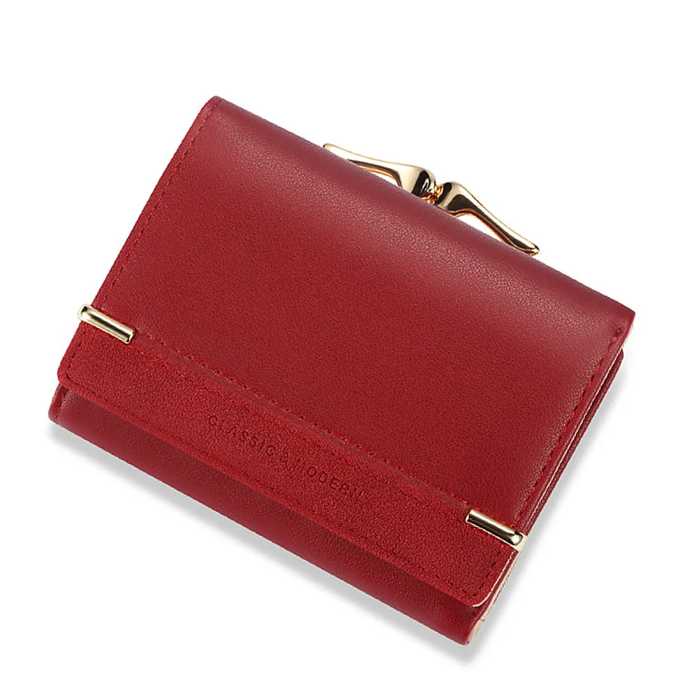 Women's Wallets Leather Luxury Designer Female Coin Purses ID Card Holder Wallet Short Ladies Money Bags Clutch Purse
Women's Wallets Leather Luxury Designer Female Coin Purses ID Card Holder Wallet Short Ladies Money Bags Clutch Purse