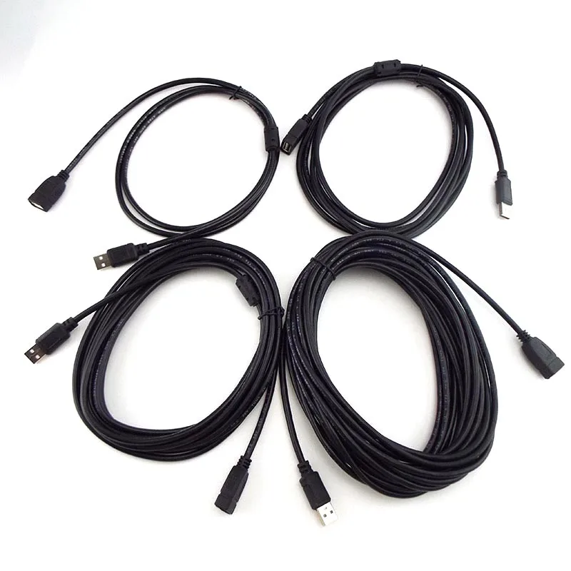 1.5M 5M 10M USB 2.0 Male To Female extension Cable A/F Extender Cord Wire Speed Data Extension Cable For PC Laptop Keyboard diy
1.5M 5M 10M USB 2.0 Male To Female extension Cable A/F Extender Cord Wire Speed Data Extension Cable For PC Laptop Keyboard diy