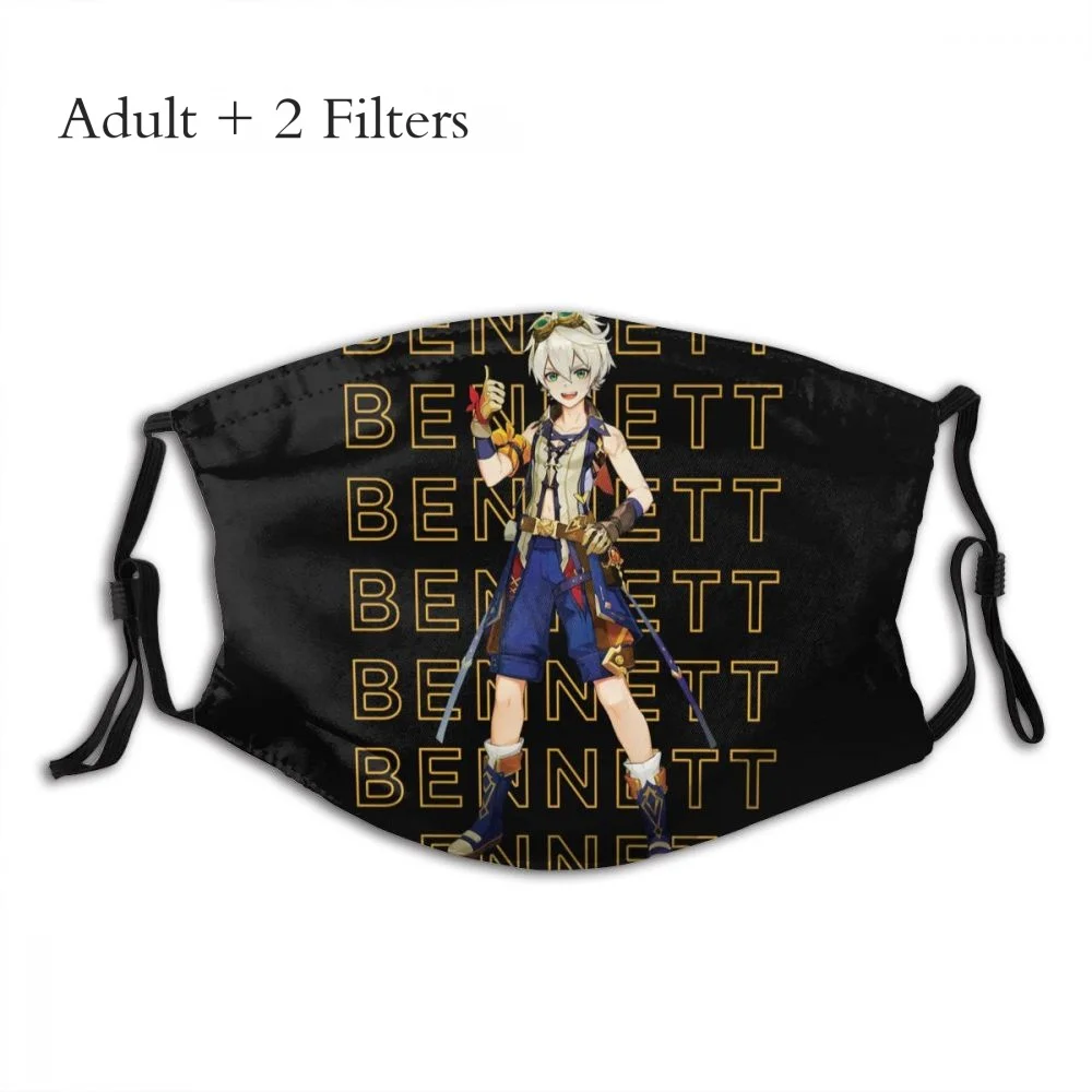Bennett Unisex Mask Genshin Impact Game Paimon Teyvat Venti Childe Cotton Dustproof Colored Ofertas Masque With Filters
Bennett Unisex Mask Genshin Impact Game Paimon Teyvat Venti Childe Cotton Dustproof Colored Ofertas Masque With Filters