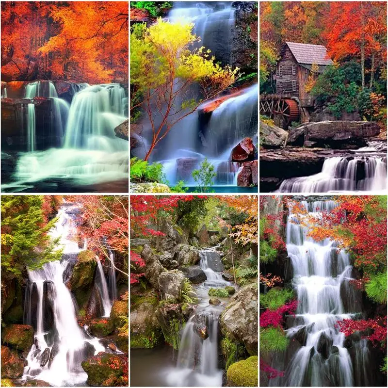 Frame Diy Painting By Numbers Kits Waterfall Picture Wall Art Handpainted Oil Painting For Home Decors Artwor
Frame Diy Painting By Numbers Kits Waterfall Picture Wall Art Handpainted Oil Painting For Home Decors Artwor