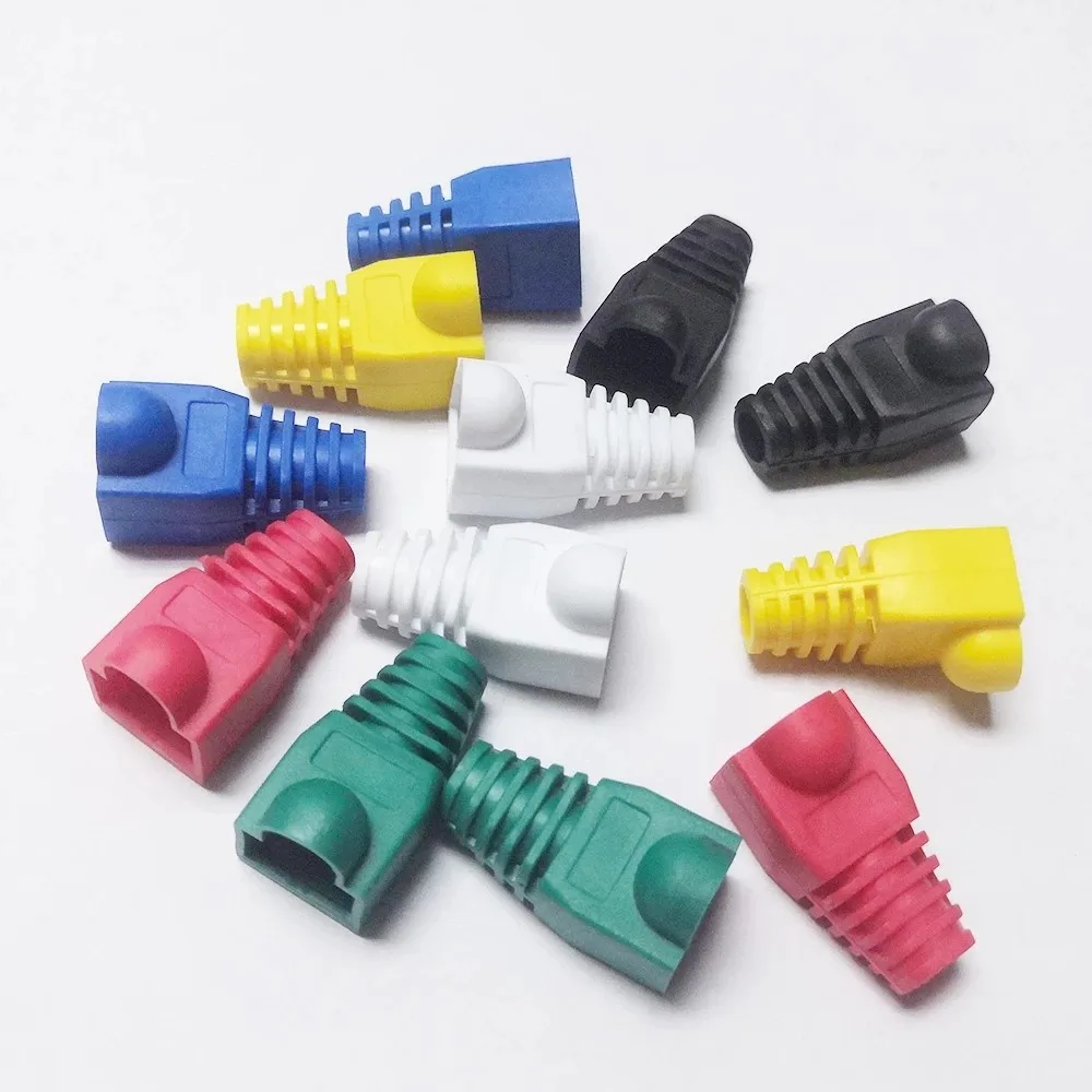 100Pcs RJ-45 Adapter Cap Network Cable Connector Plugs Protective Sleeve CAT5e Protective Sleeve Multicolour Fast Shipping
100Pcs RJ-45 Adapter Cap Network Cable Connector Plugs Protective Sleeve CAT5e Protective Sleeve Multicolour Fast Shipping