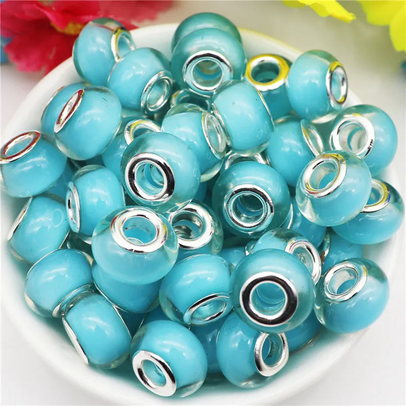 10Pcs New Color Big Hole Round Loose European Beads Charms Fit Pandora Bracelet Bangle Key Chain Cord DIY for Jewelry Making Kit
10Pcs New Color Big Hole Round Loose European Beads Charms Fit Pandora Bracelet Bangle Key Chain Cord DIY for Jewelry Making Kit