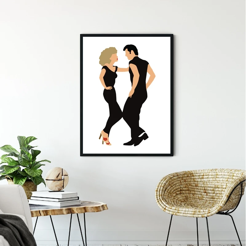 Nordic Dancing Posters Home Wall Art Vintage Canvas Paintings The Movie Grease Canvas Prints Picture For Room Decor
Nordic Dancing Posters Home Wall Art Vintage Canvas Paintings The Movie Grease Canvas Prints Picture For Room Decor