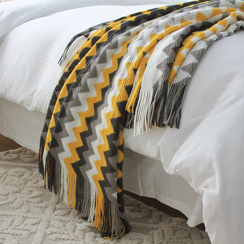 Nordic Style Simple Knitted Blankets Warm Bed Bedspread Coverlet Travel Sofa Decor Throw Home Textile Office Rest Throw Blanket
Nordic Style Simple Knitted Blankets Warm Bed Bedspread Coverlet Travel Sofa Decor Throw Home Textile Office Rest Throw Blanket