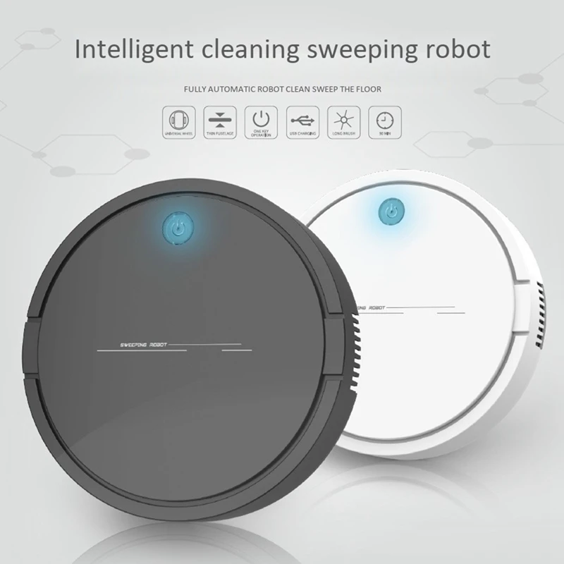 Creative Automatic ing Robot Vacuum Cleaner USB Charging Cordless Vacuum Cleaner Cordless Robot Vacuum Robots Black
Creative Automatic ing Robot Vacuum Cleaner USB Charging Cordless Vacuum Cleaner Cordless Robot Vacuum Robots Black