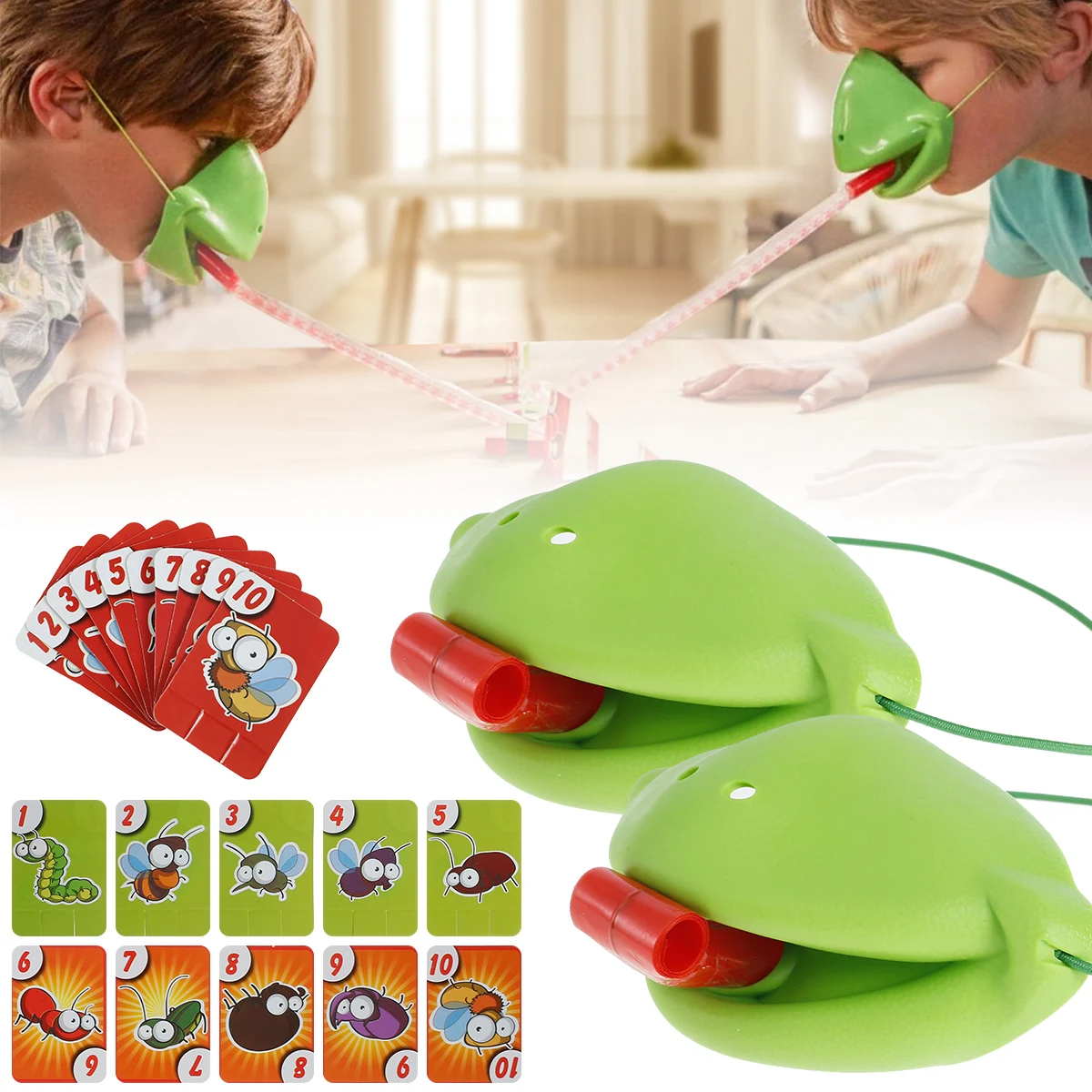 2PCS Chameleon Tongue Catch Bugs Game for 2 Players Practical Joke Parent-children Interactive Chameleon Game Sensory Toys
2PCS Chameleon Tongue Catch Bugs Game for 2 Players Practical Joke Parent-children Interactive Chameleon Game Sensory Toys
