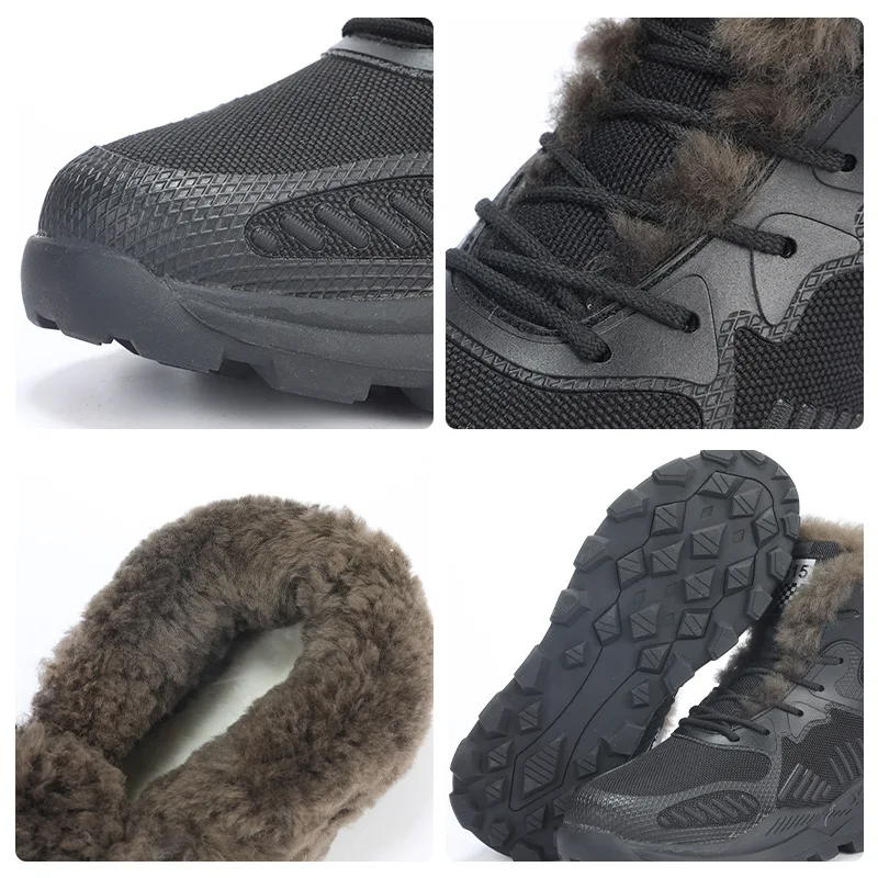 Swyivy Wool Fur Winter Shoes Men Ankle Snow Boots Anti Slip 2020 New Male Warm Winter Sneakers Shoes High Top Snow Boots Fur
Swyivy Wool Fur Winter Shoes Men Ankle Snow Boots Anti Slip 2020 New Male Warm Winter Sneakers Shoes High Top Snow Boots Fur