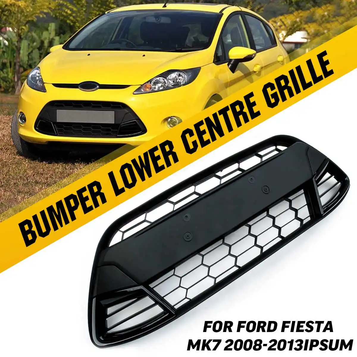 Car Front Bumper Lower Centre Grille Mesh Panel Grill Black For Ford Fiesta MK7 2008 2009 2010 2011 2012 2013 ASIAN STYLE SPORT
Car Front Bumper Lower Centre Grille Mesh Panel Grill Black For Ford Fiesta MK7 2008 2009 2010 2011 2012 2013 ASIAN STYLE SPORT