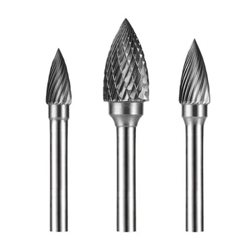 G type Head Tungsten Carbide Rotary file Tool Point Burr Die Grinder Abrasive Tools Drill Milling Carving Bits
G type Head Tungsten Carbide Rotary file Tool Point Burr Die Grinder Abrasive Tools Drill Milling Carving Bits